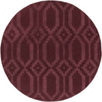 Audric Modern Burgundy Area Rug
