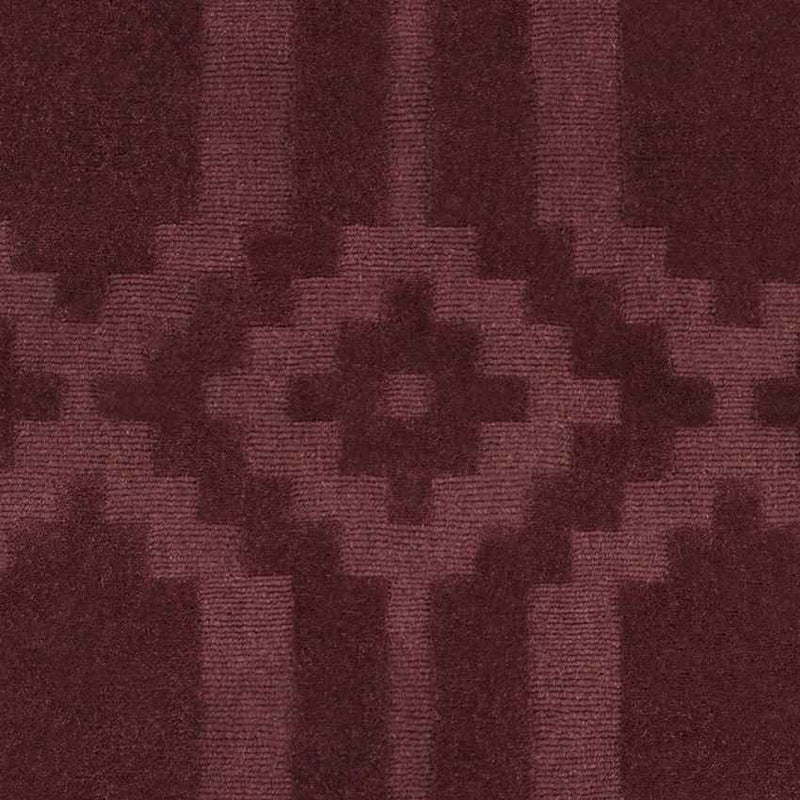 Audric Modern Burgundy Area Rug