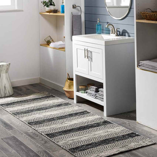 Marvelle Global Black Area Rug