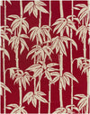 Birdsong Modern Cherry/Ivory Area Rug
