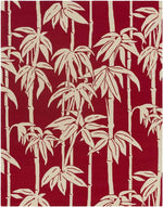 Birdsong Modern Cherry/Ivory Area Rug