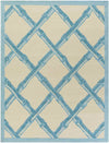 Birmingham Modern Blue/Ivory Area Rug