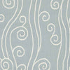 Bleckley Coastal Sky Blue & White Area Rug