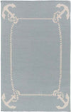 Blountsville Coastal Dusty Sage Area Rug
