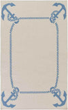 Blountsville Coastal Beige Area Rug
