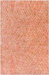 Laron Global Bright Orange Area Rug