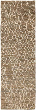 Laron Modern Dark Brown Area Rug