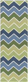 Branford Modern Green Area Rug