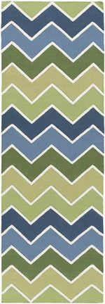 Branford Modern Green Area Rug