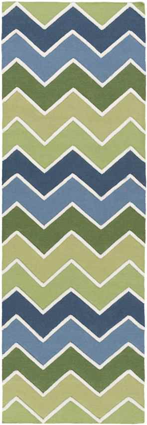 Branford Modern Green Area Rug