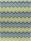 Branford Modern Green Area Rug