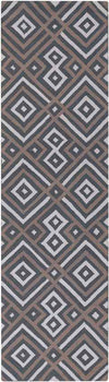 Brewton Modern Teal Aqua/Gray Area Rug