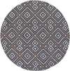 Brewton Modern Teal Aqua/Gray Area Rug