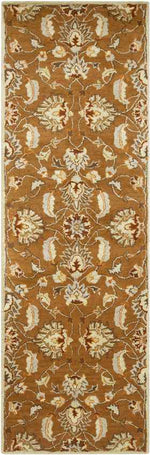 Hanna Traditional Brown Area Rug