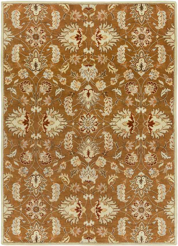 Hanna Traditional Brown Area Rug