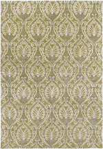 Callahan Traditional Ivory/White/Sky Blue Area Rug