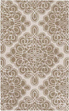 Wolbert Cottage Medium Brown Area Rug