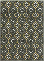 Camp Modern Midnight Green Area Rug