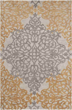 Carlsbad Global Gray/Brown Area Rug