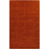 Cedartown Modern Rust Red Area Rug