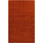 Cedartown Modern Rust Red Area Rug