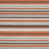 Citrus Modern Gray/Orange Area Rug