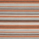 Citrus Modern Gray/Orange Area Rug