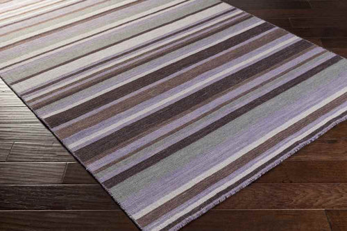 Citronelle Modern Purple/Green Area Rug