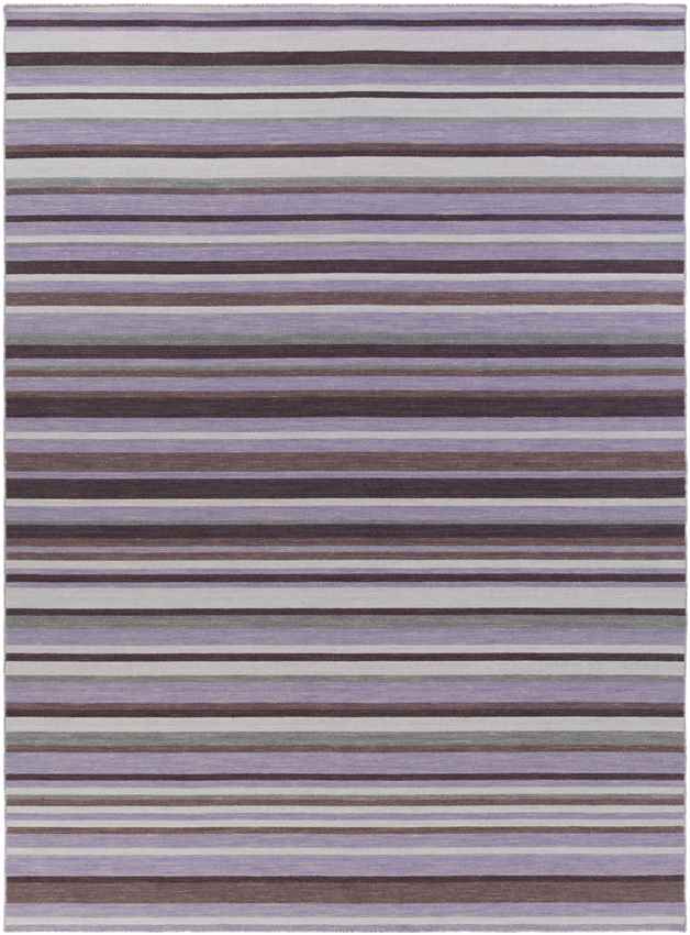 Citronelle Modern Purple/Green Area Rug