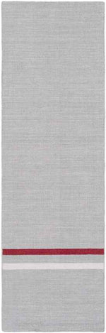 Clewiston Modern Dark Red Area Rug