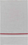 Clewiston Modern Dark Red Area Rug