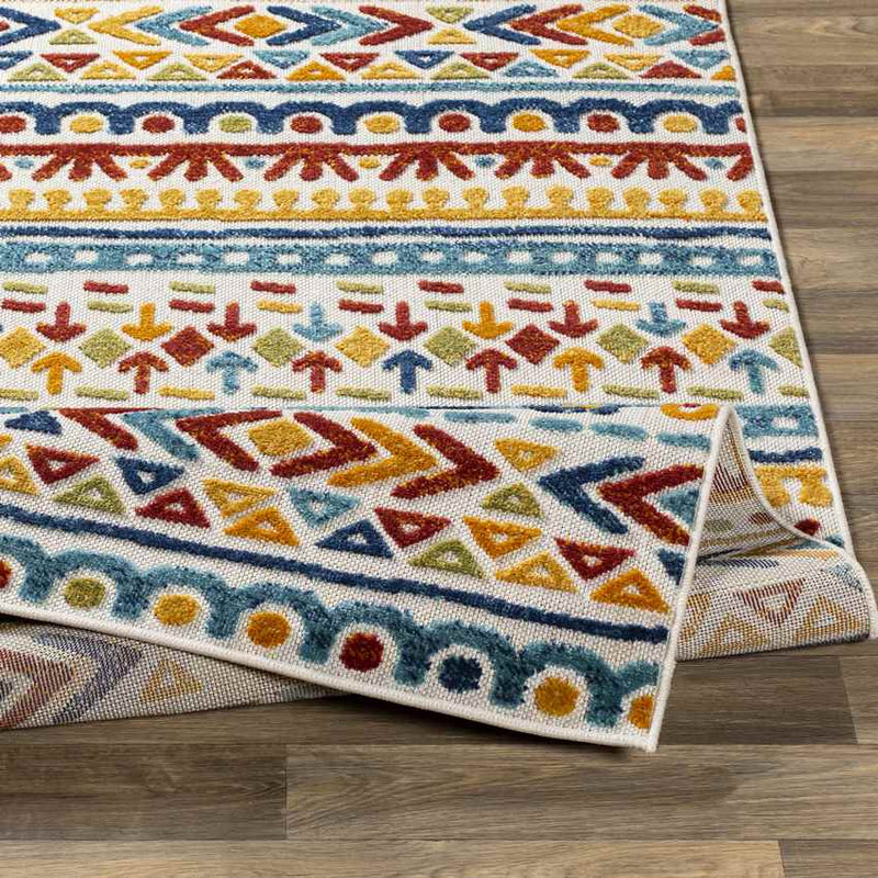 Ross Global Aqua Area Rug