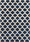 Visvliet Modern Navy Area Rug