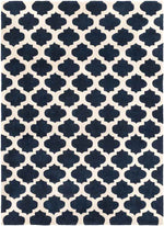 Visvliet Modern Navy Area Rug