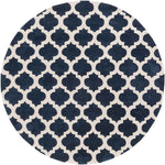 Visvliet Modern Navy Area Rug