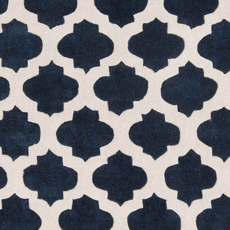 Visvliet Modern Navy Area Rug