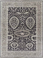 MacGregor Traditional Slate/Light Gray Area Rug