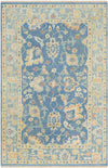 Corinth Traditional Teal/Beige Area Rug