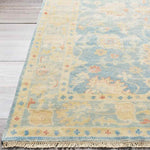 Corinth Traditional Teal/Beige Area Rug