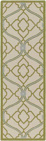 Coy Modern Lime/Beige Area Rug