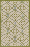 Coy Modern Lime/Beige Area Rug