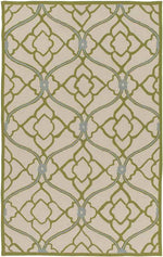 Coy Modern Lime/Beige Area Rug