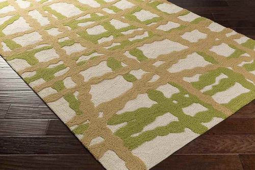 Craig Modern Olive/Camel Area Rug