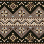 Cuthbert Global Tan/Black Area Rug