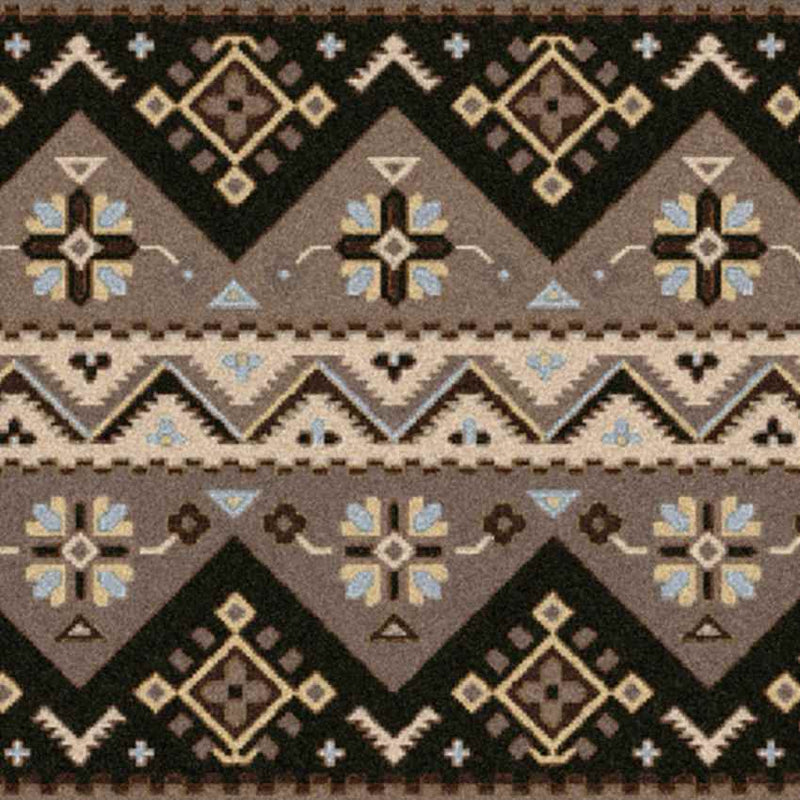 Cuthbert Global Tan/Black Area Rug