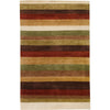 Dacula Modern Yellow/Red Area Rug