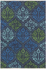 Dermott Cottage Blue Area Rug