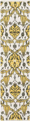 DeWitt Global Yellow/Gray Area Rug