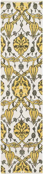 DeWitt Global Yellow/Gray Area Rug