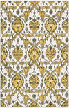 DeWitt Global Yellow/Gray Area Rug